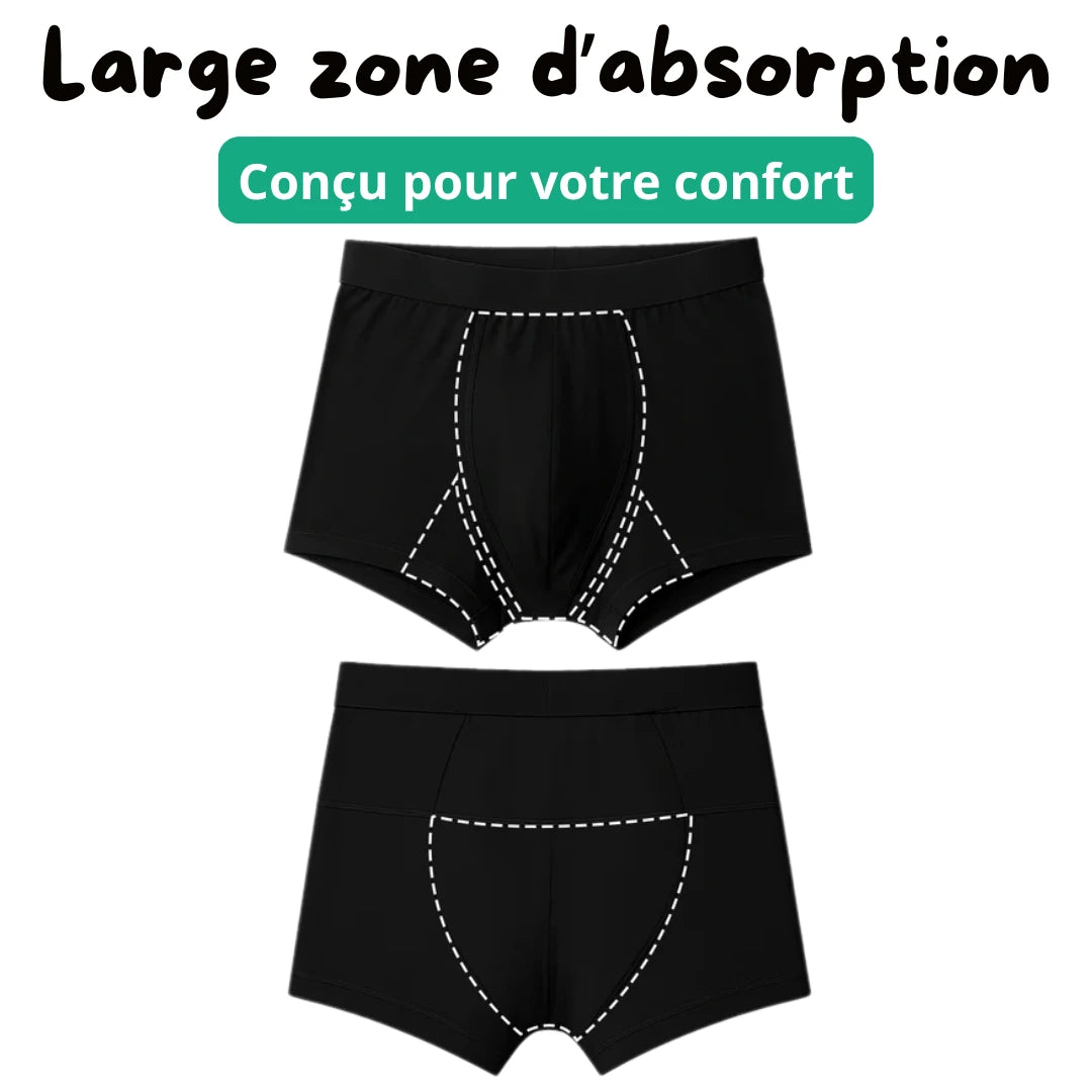 Sanosia : Boxer d'incontinence ultra absorbant