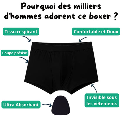 Sanosia : Boxer d'incontinence ultra absorbant